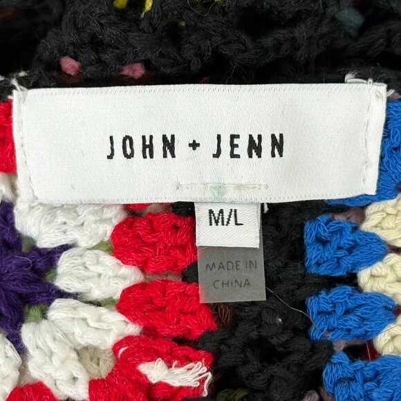 John & Jenn Navid Crochet Granny Square Crop Tank Top - Picture 5 of 9